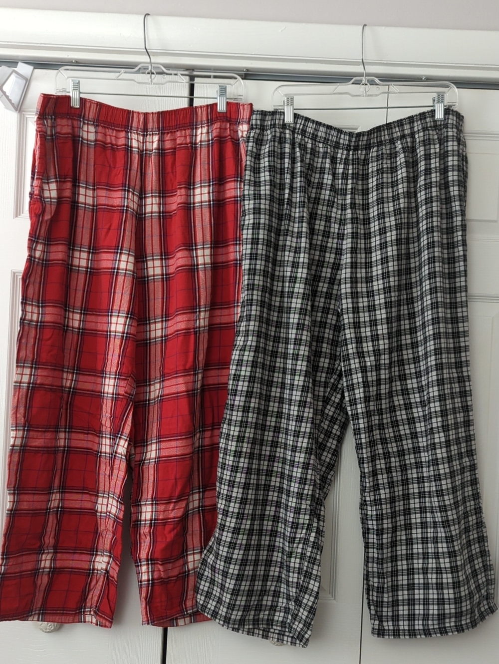 LOT OF 2! ~COLSIE~ ADORABLE FLANNEL WIDE LEG PAJAMA PANTS-XL